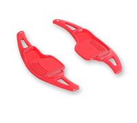 Compatible con Buick para Lacrosse 2017 2018 2019 Extensión de palanca de cambios para volante de coche paletas cambio velocidad(Red)