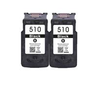 Compatible con C-Non PG510 CL511 PG 510XL CL 511XL PG-510 Cartucho de Tinta for P-XMA IP2700 MP230 MP240 MP250 MP260 MP270 MP280(2 BK)