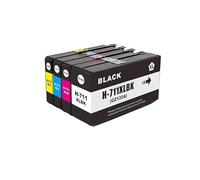 Compatible con Cabezal de impresión H-/P 711 711B 711XL HP711 Cabezal de impresión C1Q10A for DesignJet T120 T125 T130 T530 T525 T520 Cabezal de Impresora(711XL Ink Cartridge)