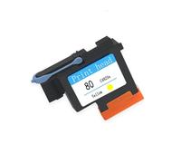 Compatible con Cabezal De Impresión HP 80 C4820A C4821A C4822A C4823A 1050 1055 1055cm 1050c Plus(Yellow)