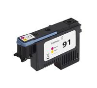 Compatible con Cabezal de impresión HP 91 for Designjet Z6100 Z6100ps C9460A C9461A C9462A C9463A(1PC - M and Y)