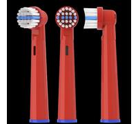 Compatible con cabezal de repuesto for cepillo de dientes eléctrico Oral-B EB20/17/25/17A/50/60/10(Compatible with children's EB10 red)