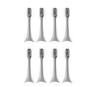 Compatible con cabezales de cepillo dientes ENCHEN Aurora T+/T2, accesorios for adultos, boquilla repuesto, 2/4/8 piezas(GREY 8pcs)