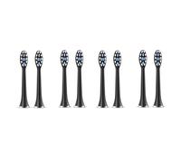 Compatible Con Cabezales De Cepillo SUBORT S7, Accesorios De Repuesto For Cepillo De Dientes Eléctrico Super Sonic(8 black brush head)