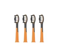 Compatible con cabezales de cepillo SUBORT S9, accesorios for cepillos de dientes eléctricos, cabezales de repuesto.(4 black brush head)
