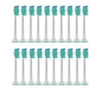 Compatible con cabezales de cepillos de dientes eléctricos. Múltiples opciones de paquetes con cerdas suaves for una limpieza delicada.(20pcs)