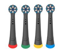 Compatible Con Cabezales De Repuesto For Cepillo De Dientes Eléctrico Oral-B IO 3/4/5/6/7/8/9/10 Ultimate Clean, Paquete De 8(4Black)