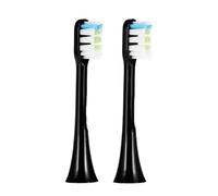 Compatible Con Cabezales De Repuesto For Cepillo De Dientes Eléctrico Sónico SOOCAS X1 X3 X3U X5(Black 2 pcs)