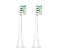 Compatible Con Cabezales De Repuesto For Cepillo De Dientes Eléctrico Sónico SOOCAS X1 X3 X3U X5(White 2 pcs)