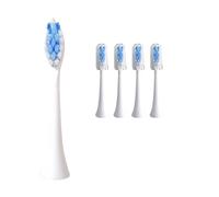 Compatible con cabezales de repuesto for cepillos de dientes eléctricos Essence Serie E, cabezales for cepillos de dientes eléctricos Xtreme Elite Advance Cleancare C3 Supply.(3color-1A-4pcs)