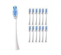 Compatible con cabezales de repuesto for cepillos de dientes eléctricos Essence Serie E, cabezales for cepillos de dientes eléctricos Xtreme Elite Advance Cleancare C3 Supply.(3color-1A-12pcs)