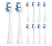 Compatible con cabezales de repuesto for cepillos de dientes Waterpik, cerdas suaves for modelos seleccionados.(10PCS WHITE)
