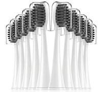 Compatible con cabezales de repuesto para cepillo de dientes eléctrico Burst Adultos con tapas de cubierta antipolvo, ajuste perfecto con cepillo de dientes Burst Sonic, cerdas suaves de carbón