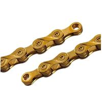 Compatible con cadena de bicicleta KMC Gold de 8 a 10 velocidades, universal, ligera, antioxidante for bicicletas de montaña y de carretera(X9Ti 9speed)