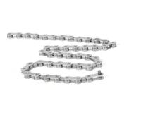 Compatible con cadena de bicicleta SHIMANO CN-HG701 de 11 velocidades - 112/114/116L a granel for bicicletas MTB y de carretera(114L No.Box)