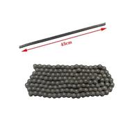 Compatible con cadena de eslabones 25H 84 138 con eslabón maestro de repuesto for motor de 2 tiempos de 47 cc y 49 cc, ATV, quad, kart, minimoto, Dirt Pocket.(25H 138 links)