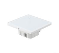 Compatible con calentador de agua inteligente, interruptor táctil, temporizador de 40 A, compatible con modo dual para acceso rápido a la red (blanco)