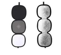 Compatible con calibración de Enfoque y Color: Disco Plegable de Dos Caras, Triple, Manual, 18% de Tarjeta de Balance de Grises/Blancos, difusor de luz