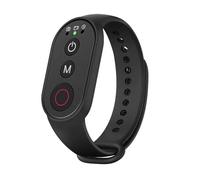 Compatible con cámara de acción Insta360 X5/X4/Ace Series/GO3 Series Control Remoto Bluetooth con Correa for muñeca(Black)