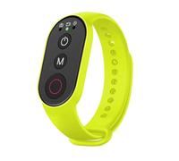 Compatible con cámara de acción Insta360 X5/X4/Ace Series/GO3 Series Control Remoto Bluetooth con Correa for muñeca(Yellow)