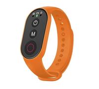 Compatible con cámara de acción Insta360 X5/X4/Ace Series/GO3 Series Control Remoto Bluetooth con Correa for muñeca(Orange)