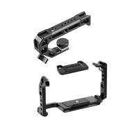 Compatible con cámara Sony FX30 y FX3, Marco de protección de Jaula for Conejos con asa Lateral Superior(Yellow)