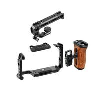 Compatible con cámara Sony FX30 y FX3, Marco de protección de Jaula for Conejos con asa Lateral Superior(Green)