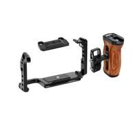 Compatible con cámara Sony FX30 y FX3, Marco de protección de Jaula for Conejos con asa Lateral Superior(Purple)