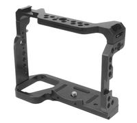 Compatible con cámaras DSLR y sin Espejo, Plataforma estabilizadora de Jaula Completa con Orificios de 1/4" y 3/8", Zapata fría ARRI(For Sony A7M3 A7R3)