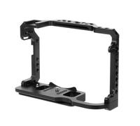 Compatible con cámaras DSLR y sin Espejo, Plataforma estabilizadora de Jaula Completa con Orificios de 1/4" y 3/8", Zapata fría ARRI(For Canon EOS R5 R6)