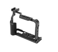 Compatible con cámaras DSLR y sin Espejo, Plataforma estabilizadora de Jaula Completa con Orificios de 1/4" y 3/8", Zapata fría ARRI(For Fuji XT20 XT30)