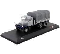 Compatible con Camión Plataforma Praga V3S 6WD con Lona Gris/Azul 1:43 IXO Models TRUD005