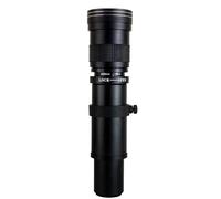 Compatible con Canon 80D T3 T3i T4i T5 T7 T6i T6s T7i SL1 SL2 70D 77D Montura EF Objetivo Zoom telefoto Manual 420-1600mm F8.3-16