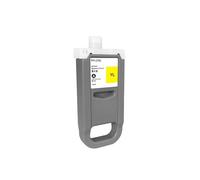 Compatible con Canon, Cartucho de Tinta PFI2700 PFI-2700 for Impresora Image PROGRAF GP2000 GP4000 con Tinta pigmentada de 700ML(PFI-2700Y)