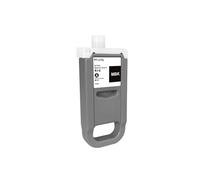 Compatible con Canon, Cartucho de Tinta PFI2700 PFI-2700 for Impresora Image PROGRAF GP2000 GP4000 con Tinta pigmentada de 700ML(PFI-2700MBK)
