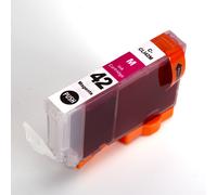 Compatible con Canon CLI-42M / 14ml Tinta Magenta (Cartuchos de tinta - Colorante)