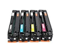 Compatible con Canon, Compatible con LBP646Cdw LB647Cdw MF662Cdw MF664Cdw MF665Cdw MF667Cdw, 4 Cartuchos de tóner CRG-075 CRG-075H(075 No Chip)