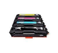 Compatible con Canon CRG054/CRG054H Cartucho de tóner, 1 Juego | Apto para Color imageCLASS MF642Cdw/LBP622Cdw serie, consumible de repuesto para impresora(CRG054 1 SET)