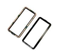 Compatible con Canon, EOS 6D2 Cubierta Superior Pequeña Pantalla LCD Protectora Externa Ventana Exterior Vidrio Piezas De Reparación De Cámara + Cinta