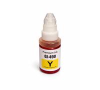 Compatible con Canon GI-490Y / 100ml Tinta Amarillo (Tinta de impresión - Colorante)