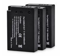 Compatible con Canon LP-E17 Batería para Cámara, 7.4V, 040mAh | Para EOS R8/RP/R50/R100/250D/M3/M5/M6/750D/760D/T6s/800D/T8i(2PC)