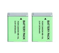 Compatible con Canon NB-13L Batería for Cámara,1PCS | 2050 mAh, 3,6 V, for PowerShot G5X/G7X/G9X/G7X Mark II/SX620 HS/SX720 HS/SX730 HS/G9X Mark II/SX740 HS