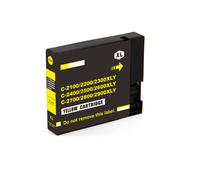 Compatible con Canon PGI-2100 / 22ml Tinta Amarillo (Cartuchos de tinta - Colorante)
