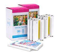 Compatible con Canon Selphy CP1500 Papel fotográfico KP108IN 3115B001(AA)
