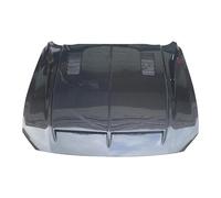 Compatible con capó Perforado de Motor de disección de Calor de Resina/Fibra de Carbono modificada Mustang(Carbon Fiber Materia)