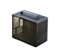 Compatible con Carcasa for PC JONSBO - Z20 20L, Soporte MATX/ATX, Mango Desmontable, GPU refrigerada por Aire de 163 mm, chasis de Escritorio Tipo C for Espacio pequeño(Black)