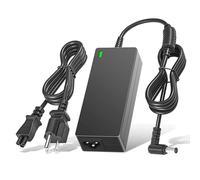 Compatible con cargador de monitor LG de 19 V 27GL83A-B 27GN800-B 27MK600M-B 27MP38VQ 32UD99 27EA63 32GN600 29WK50S 24M47VQ 22LN4510 20 pulgadas 22 pulgadas 61 0.0 cm 6 Cable de alimentación de barra