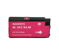 Compatible con Cartucho de Tinta 963XL 963 963 OfficeJet Pro 9010 Series 9012 9013 9014 9015 9016 9018 9019 9020 9022 9023 9025 9026(1X Magenta)