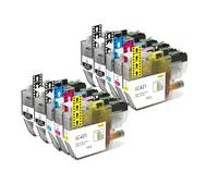 Compatible con Cartucho de Tinta Brother, LC421XL. | LC421XL, LC421, Fácil instalación, Flujo de tinta estable(10pcs)