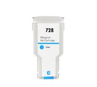 Compatible con Cartucho de Tinta Compatible HP 728 de 300ml for Impresora DesignJet T730 T830 y con Chip(C)
